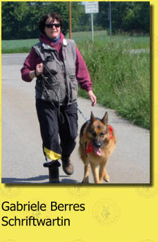 Gabriele Berres Schriftwartin